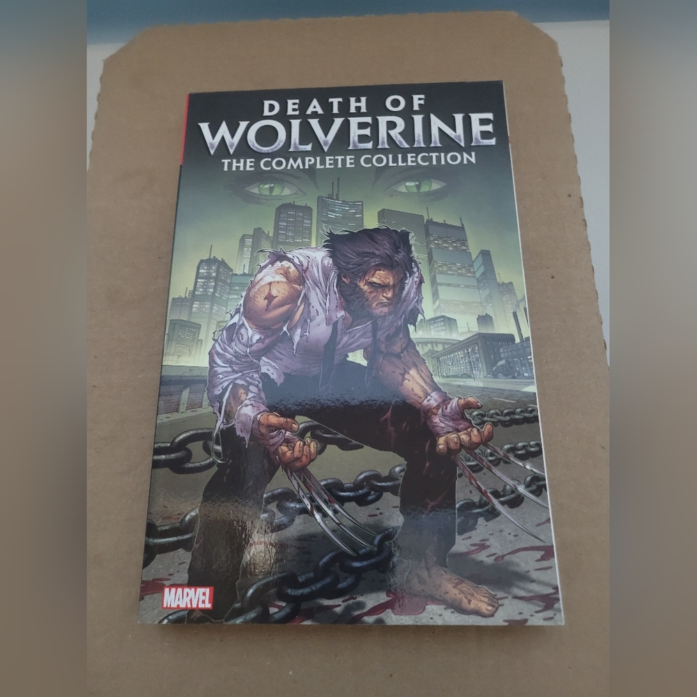 Death of Wolverine the Complete Collection Graphic Novel.